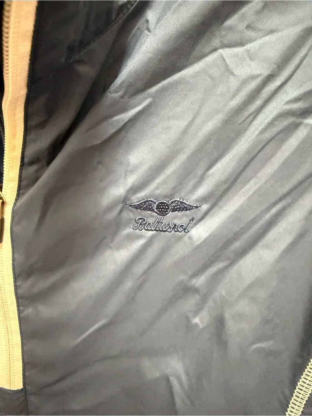 Peter Millar Navy Blue Windbreaker Pullover